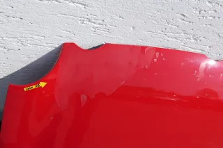 VW Polo 9N Motorhaube KLappe vorne rot LP3G bis ca. Bj. 2004 - Bild 4