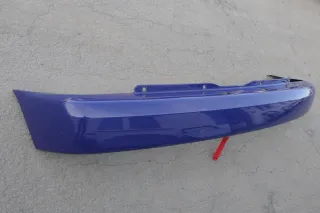 VW Polo 6N Stoßstange hinten Oberteil der 2-geteilte Heckstoßstange blau LD5D c - Bild 4