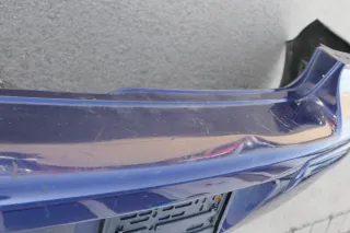 VW Golf 4 Limousine Stoßstange hinten Heckstoßstange Stoßfänger blau indi LB5N - Bild 2