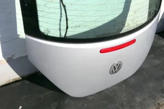 VW New Beetle 1C 9C Heckklappe mit Scheibe Klappe hinten silber LA7W (ohneSchlo - Bild 4