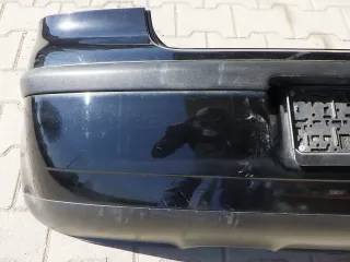 VW Polo 9N 9N3 Stoßstange Heckstoßstange hinten schwarz L041 uni - Bild 5
