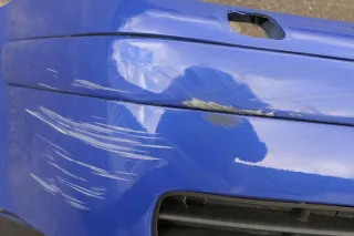 VW Golf 4 Stoßstange vorne Stoßfänger vorn blau LW5Z SWR Frontstoßstange 120735 - Bild 2