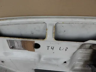 VW T4 Transporter Pritsche Motorhaube Haube Klappe vorne weiß - Bild 2
