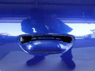 Audi A3 8L Tür Türblatt vorne rechts Beifahrertür blau LZ5K (Griff beachten) 2-T - Bild 5