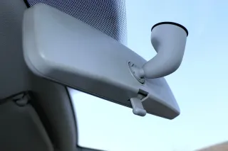 Skoda Octavia 1Z Spiegel Innenspiegel Rückspiegel grau - Bild 1