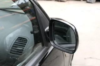 VW Lupo Arosa manueller Spiegel Außenspiegel rechts schwarz L041 uni mechanisch - Bild 2