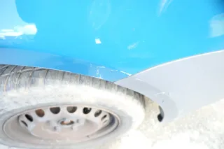 Caddy 2K Kotflügel vorne rechts blau blau grün LN6F 2K0821022 bis AnfangBj.2011 - Bild 3