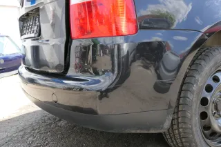 VW Touran 1T Stoßstange hinten Heckstoßstange Stoßfänger schwarz LC9Z meta - Bild 3