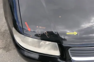 Audi A3 8L Motorhaube Frontklappe Haube schwarz LY9B auch für Facelift - Bild 5