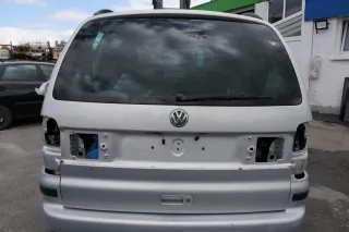 VW Sharan 7M Heckklappe Scheibe  Klappe hinten ab Bj.2000 silber LB7Z satinsilbe - Bild 6
