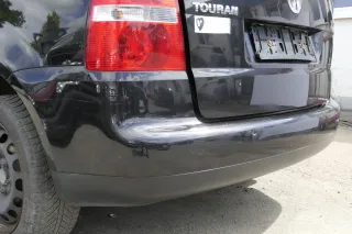 VW Touran 1T Stoßstange hinten Heckstoßstange Stoßfänger schwarz LC9Z me - Bild 4
