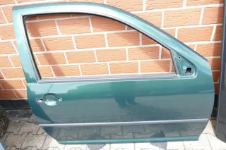 VW Golf 4 Tür vorne rechts Beifahrertür 2/3-Türer grün LC6M green - Bild 1