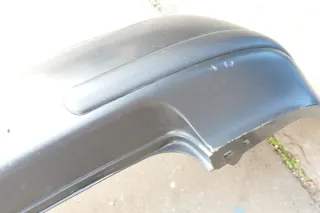 VW Golf 4 Limousine Stoßstange hinten Heckstoßstange Stoßfänger schwarz matt - Bild 7