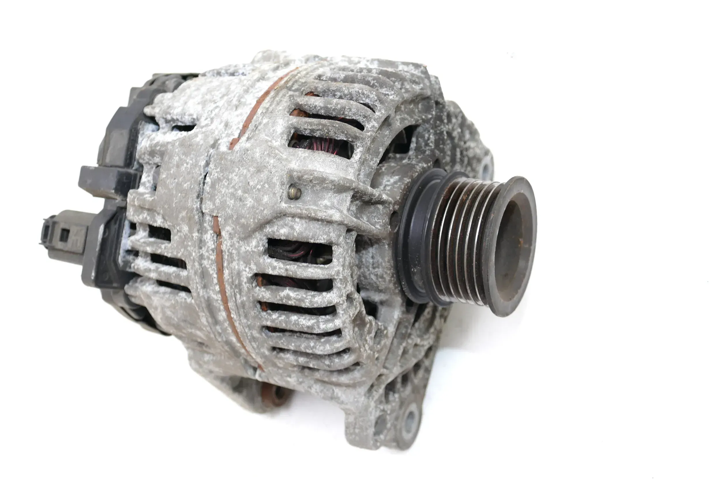 VW Polo 6N2 Lupo Lichtmaschine 90A 037903025M Generator Bosch mit Klimaanlage - Bild 1