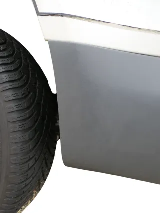 VW Caddy 2K Stoßstange hinten Heckstoßstange Stoßfänger grau graphit nicht lack - Bild 12