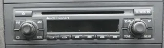 Audi A3 8P Radio CD Player Original concert 8P0035186 mit Code - Bild 1