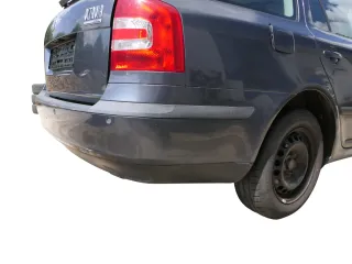 Skoda Octavia 1Z Combi Stoßstange hinten Heckstoßstange grau LF8J PDC - Bild 5
