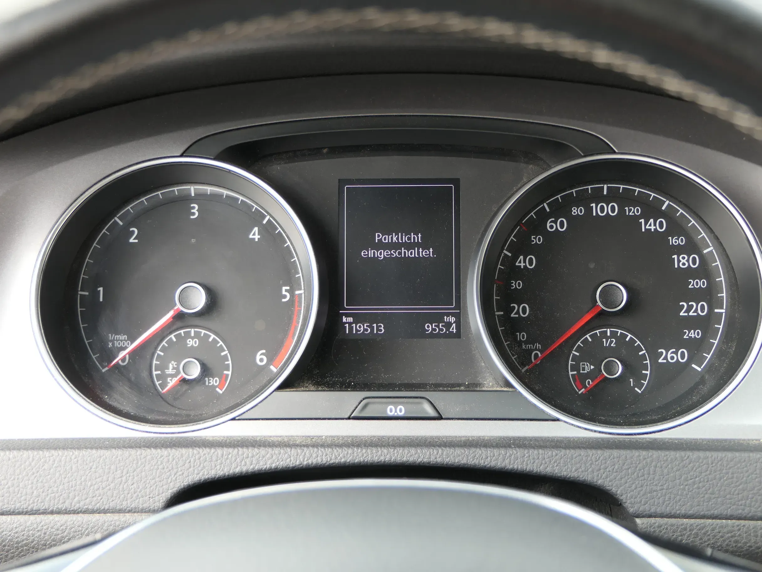Golf 7 5G AU Tacho Tachometer Kombiinstrument 5G1920741 1,6 TDI 119.500 km CXXB - Bild 1
