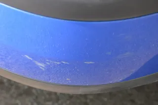 VW Golf 4 Bora Kombi Stoßstange hinten Heckstoßstange Stoßfänger blau LW5Z - Bild 3