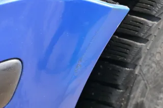 VW Golf 4 1J Stoßstange vorne Stoßfänger vorn blau LW5Z - Bild 5