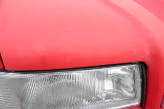 Audi 80 Motorhaube Frontklappe Haube rot LY3H - OHNE Grill - Bild 5