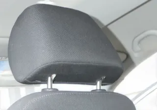 Skoda Octavia 1Z Sitz vorne links oder rechts Kopfstütze Kopfstützen onyx dunkel - Bild 1