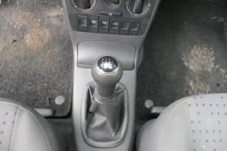 VW Lupo Polo 6N2 Schaltknauf Schaltsack Schaltung Schaltknüppel schwarz Leder - Bild 1
