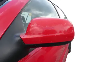 VW Polo 6N2 manueller Spiegel Außenspiegel links außen rot LP3G + Glas - Bild 5