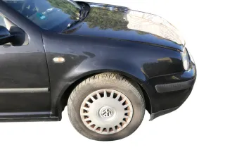 VW Golf 4 1J Kotflügel vorne rechts schwarz LC9Z - Bild 1