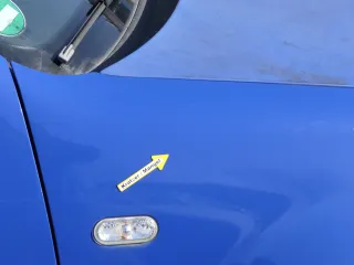 VW Golf 4 1J Kotflügel vorne rechts blau LA5C - Bild 10