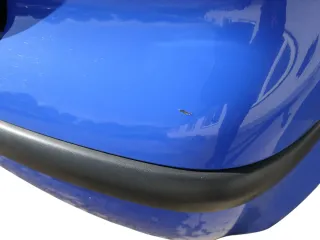 VW Polo 9N 9N3 Stoßstange Heckstoßstange hinten blau LA5F - Bild 3