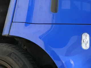 VW Polo 9N Kotflügel vorne rechts blau LA5F bis ca.Bj.2004 - Bild 12