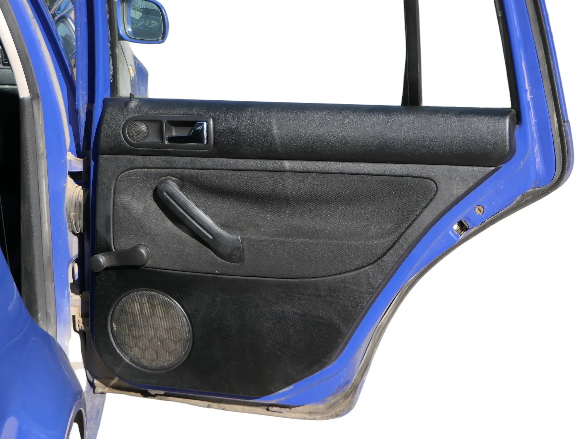 1x VW Golf 4 1J Kombi Türverkleidung Verkleidung Tür hinten rechts schwarz - Bild 1