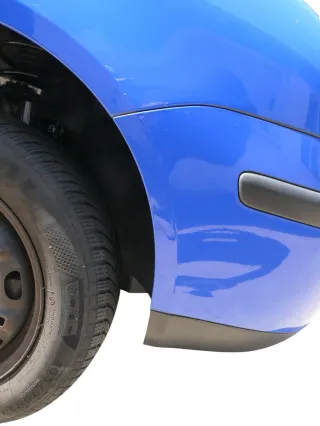 VW Polo 9N Stoßstange Frontstoßstange vorne blau LA5F - Bild 12