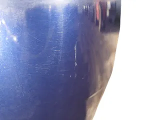 VW Polo 9N 9N3 Stoßstange Heckstoßstange hinten blau LB5N - Bild 12
