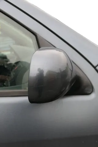 Skoda Fabia 6Y elektrisch Spiegel Außenspiegel rechts mit Glas grau LF7V - Bild 6