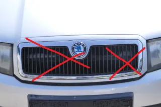 Skoda Fabia 6Y Motorhaube Klappe vorne silber LF7T vorn     (OHNEgrill!) - Bild 9