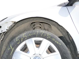 VW Polo 6R 6C Kotflügel vorne links weiß LB9A - Bild 18