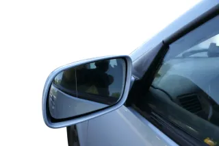 VW Golf 4 Bora elektrischer Spiegel vorne links Außenspiegel blau LB5S Glas - Bild 2