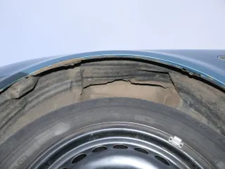 VW Passat 3B Kotflügel vorne links blau grün türkis ( evtl. LB7T oder LB6N ???) - Bild 15