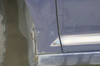 VW Golf 4 1J Kotflügel vorne links blau LA5G - Bild 6