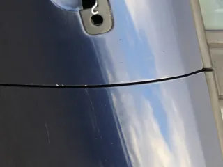 A4 B5 Tür nur Türblatt vorne links Fahrertür blau lila LY3K Kombi od Limo - Bild 4