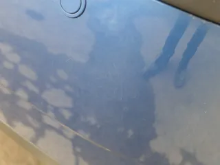 VW Polo 9N 9N3 Stoßstange Heckstoßstange hinten blau LA5K     PDC - Bild 7