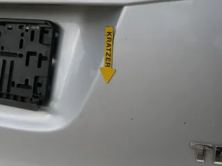 Golf 5 6 Kombi Variant AJ5 hinten Heckklappe mit Scheibe Deckel silvber LA7W - Bild 8