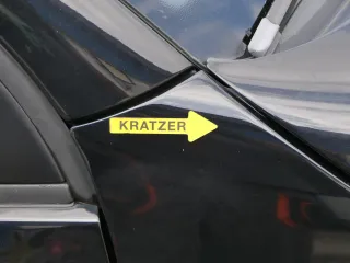 VW Lupo Kotflügel vorne rechts schwarz L041 - Bild 2