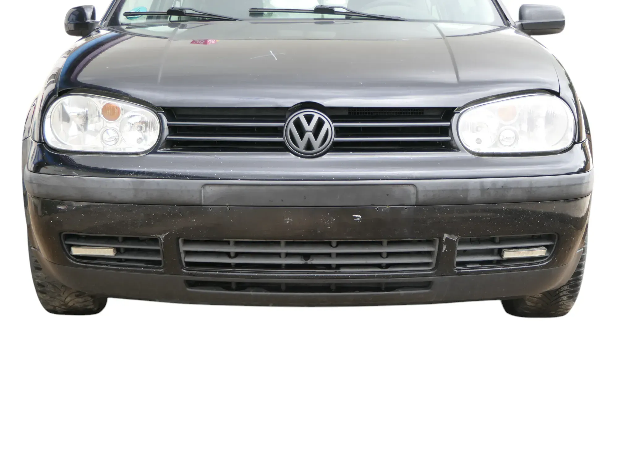 VW Golf 4 1J Stoßstange vorne Stoßfänger vorn schwarz LC9Z - Bild 1