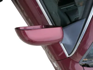 Audi A6 4B Spiegel Außenspiegel rechts elektrisch rot LZ3L + GLAS - Bild 2