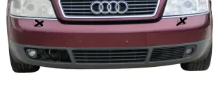 Audi A6 4B Frontstoßstange Stoßstange vorn vorne Stoßfänger LZ3L rot SWR - Bild 12