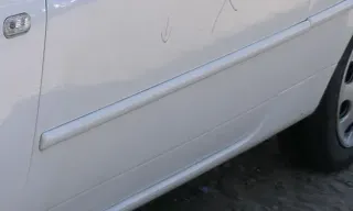 Lupo NUR Zierleiste Leiste Abdeckung an der Tür vorne links - weiß LB9A - Bild 1