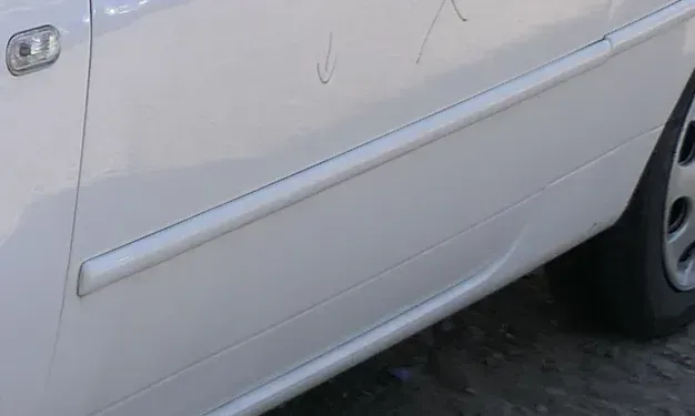 Lupo NUR Zierleiste Leiste Abdeckung an der Tür vorne links - weiß LB9A - Bild 1